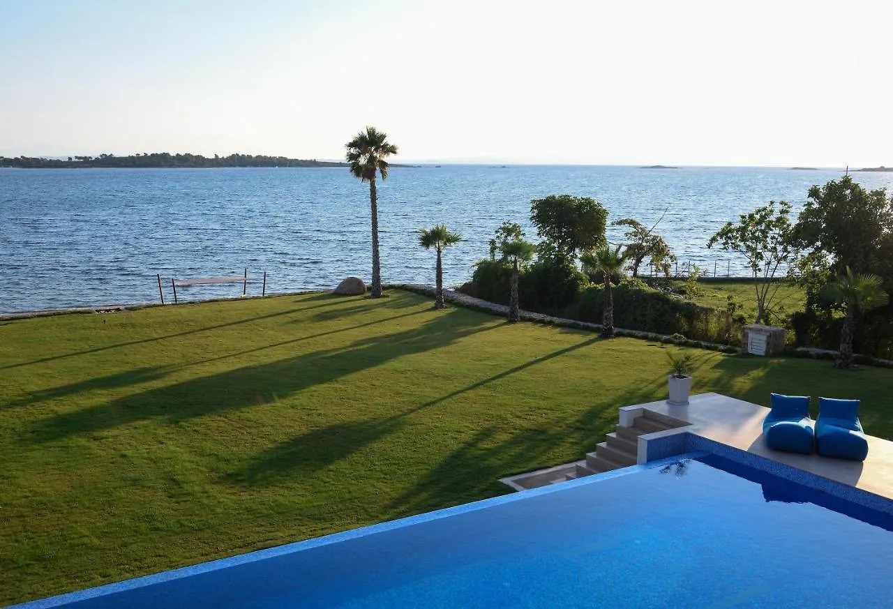 Beachfront Villa Natalia With Two Private Pools Vourvourou