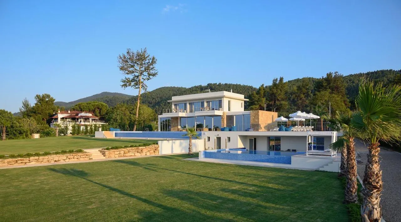 Beachfront Villa Natalia With Two Private Pools Vourvourou