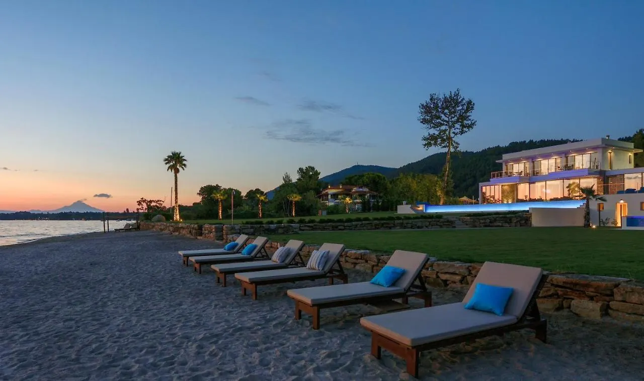 Beachfront Villa Natalia With Two Private Pools Vourvourou