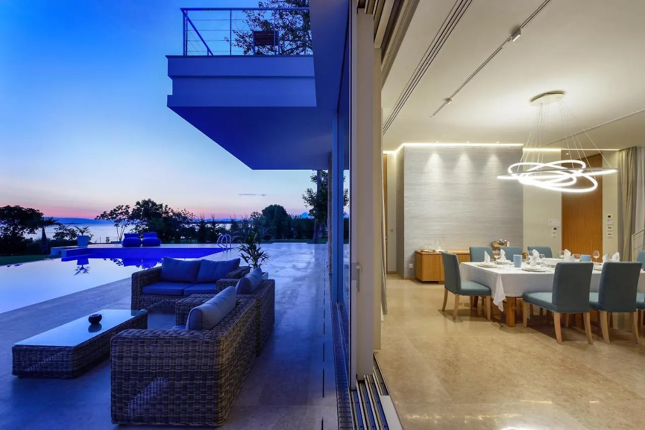 Beachfront Villa Natalia With Two Private Pools Vourvourou